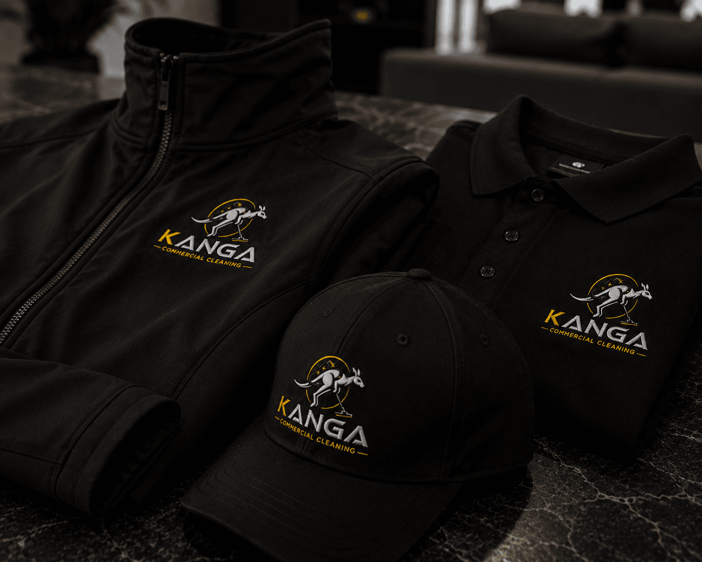 Professional cleaning uniforms